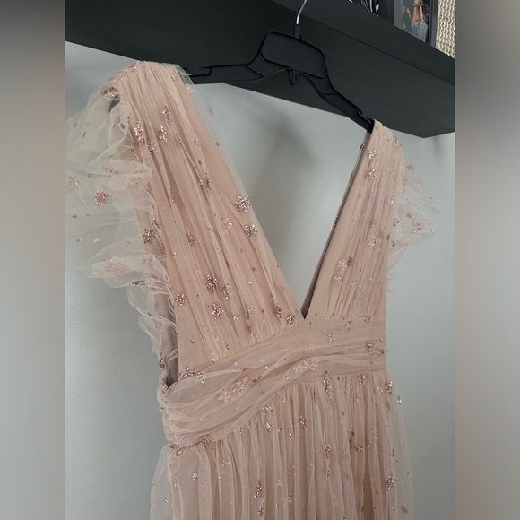 BALTIC BORN | Blush pink maxi dress with jewel detailing NWT - Picture 2 of 6